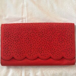 Aldo Scarlet Floral Cutout Crossbody Bag